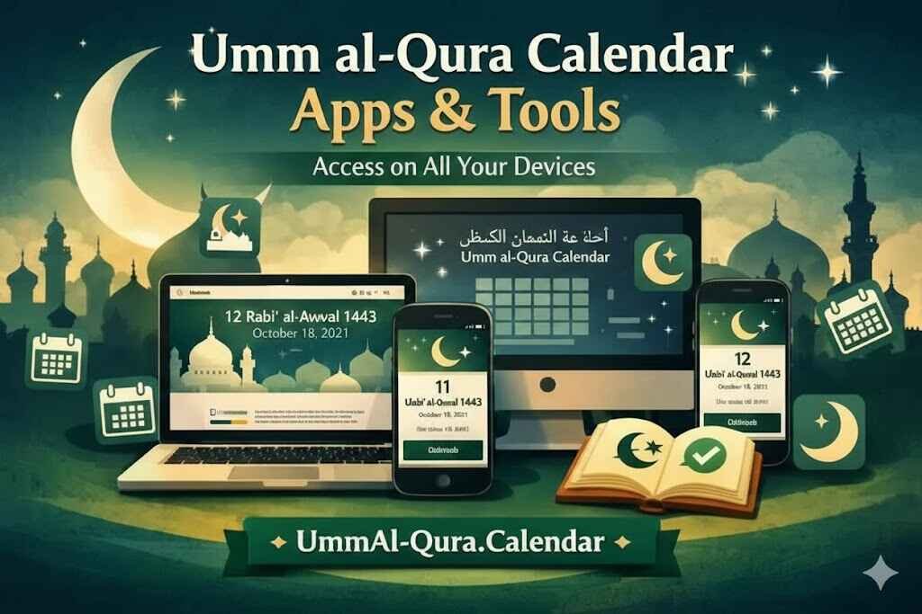 Umm al-Qura Calendar Apps & Tools